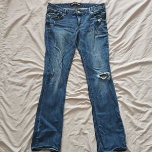 Express Women's Blue Boot Cut Jeans